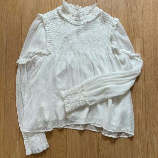 ザラ(ZARA)のZARA シフォンブラウス(シャツ/ブラウス(長袖/七分))