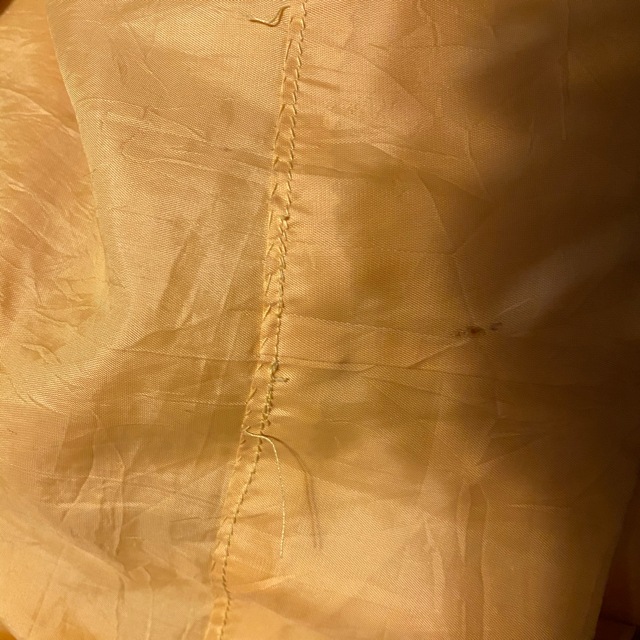 vintage  イエロースカート レディースのスカート(ひざ丈スカート)の商品写真