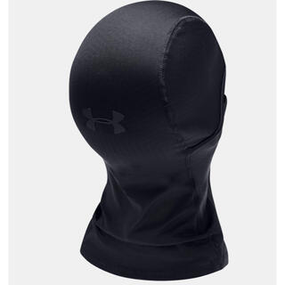 新品　アンダーアーマー  フェイスマスク付きアンダーシャツ「LG・バラクラバ・黒