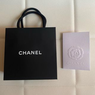 シャネル(CHANEL)のシャネル　ミニショッパー　黒　カードケース付き(ショップ袋)