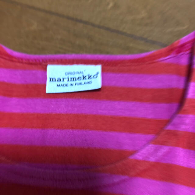 marimekko(マリメッコ)のお値下げ♡マリメッコ　Tシャツ レディースのトップス(Tシャツ(半袖/袖なし))の商品写真
