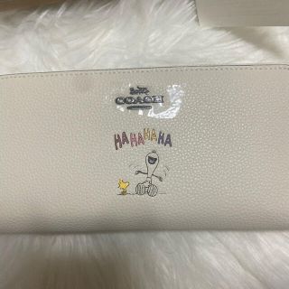 コーチ(COACH)の【新品】COACH コーチ 財布 長財布 レディース財布  スヌーピーコラボ(財布)