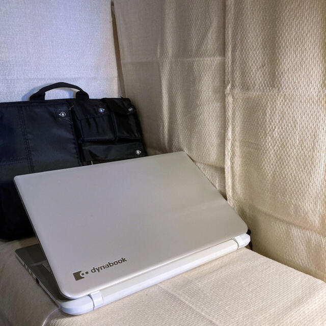 初心者にも◎　シャンパンゴールド　超大容量1TB  東芝ノートPC　Office