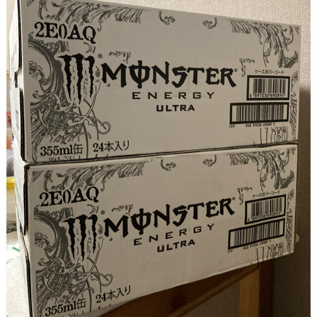 モンスターエナジー ウルトラ 2ケースセット 送料込 食品/飲料/酒の飲料(ソフトドリンク)の商品写真