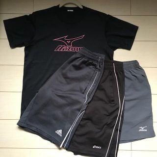 ミズノ(MIZUNO)のレディース、トレーニングウェアセット(トレーニング用品)