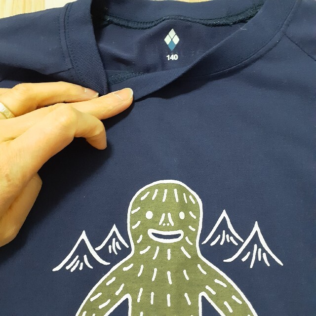 mont bell(モンベル)のmont-bell　イエテイ長袖Tシャツ キッズ/ベビー/マタニティのキッズ服男の子用(90cm~)(Tシャツ/カットソー)の商品写真