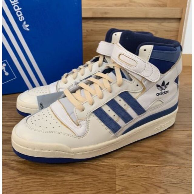 28cm adidas forum 84 high blue thread