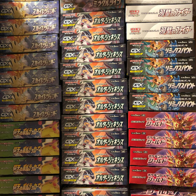 ポケモンカード オルタージェネシス4box ミラクルツイン1box 超人気の