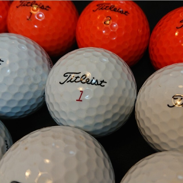 Titleist(タイトリスト)の【B級】HVCソフトフィール 24球 タイトリスト ロストボール ゴルフボール スポーツ/アウトドアのゴルフ(その他)の商品写真