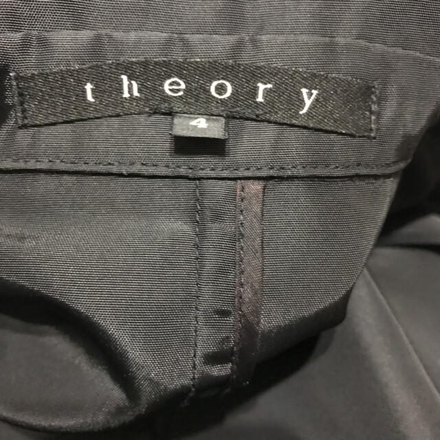 theory(セオリー)のTheory トレンチコート ブラック レディースのジャケット/アウター(トレンチコート)の商品写真