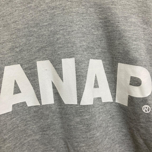 ANAP(アナップ)のフードワンピース　アナップスウェット レディースのワンピース(ひざ丈ワンピース)の商品写真