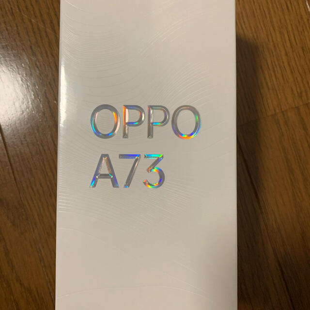 OPPO A73　ネービーブルー新品未使用2021年11月状態