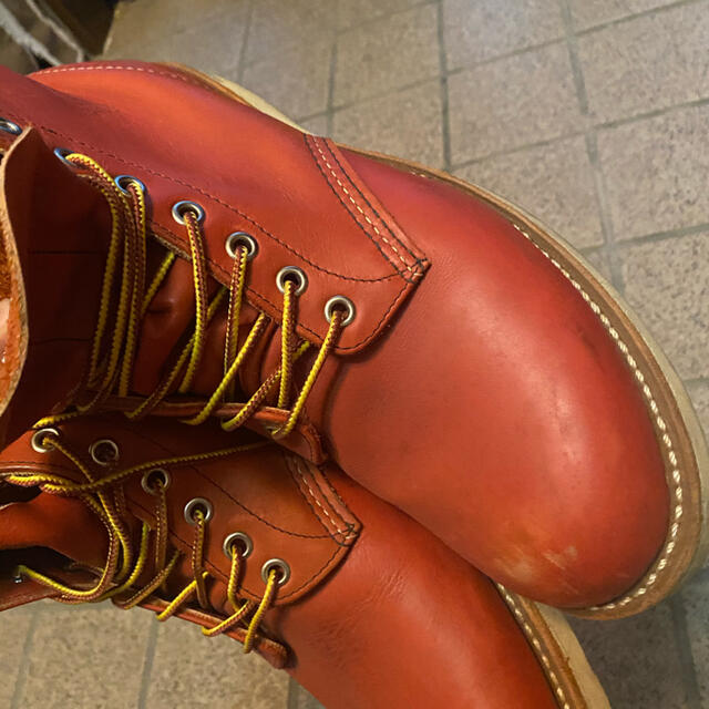 サイン・掲示用品 パネル レッドウィング REDWING ブーツ 赤茶 - ブーツ