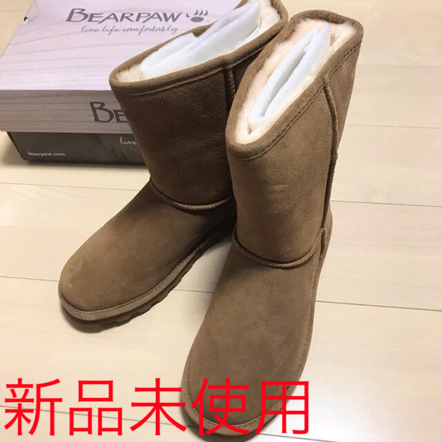 BEARPAW ベアパウ ムートンブーツ キャメル