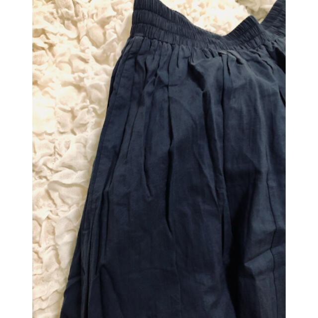 fifth(フィフス)のfifth  フィフス  シャーリングロングスカート　綿100% レディースのスカート(ロングスカート)の商品写真
