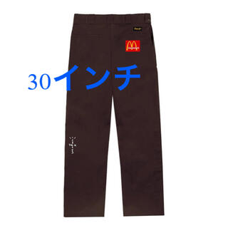 マクドナルド(マクドナルド)のTravis Scott x McDonald’s work pants 30(ワークパンツ/カーゴパンツ)