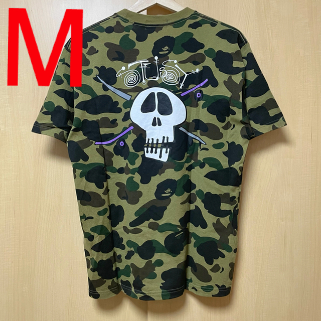 A BATHING APE × Stussy CAMO Tシャツ