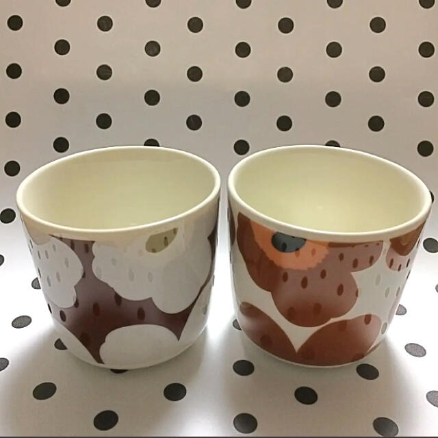 marimekko - ♡マリメッコ ラテマグ ウニッコ ブラウン オリーブ marimekkoの通販 by Nina ︎‧₊'s shop