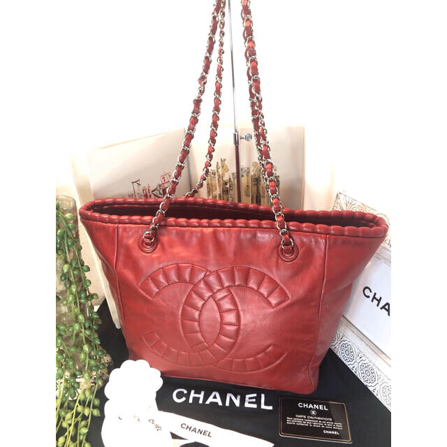 CHANEL 正規品 チェーンショルダーバッグ トートバッグ