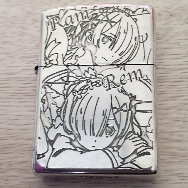 ZIPPO(ジッポー)のRe:ゼロ レム ラム Zippo ライター エンタメ/ホビーのフィギュア(アニメ/ゲーム)の商品写真