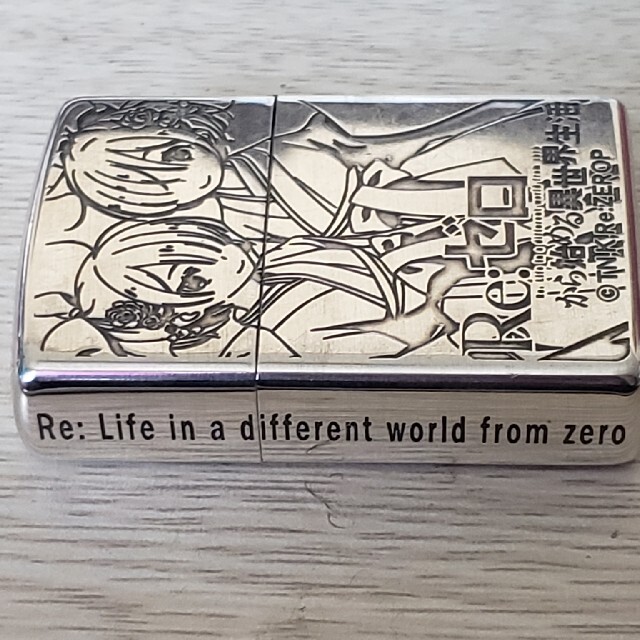 ZIPPO(ジッポー)のRe:ゼロ レム ラム Zippo ライター エンタメ/ホビーのフィギュア(アニメ/ゲーム)の商品写真