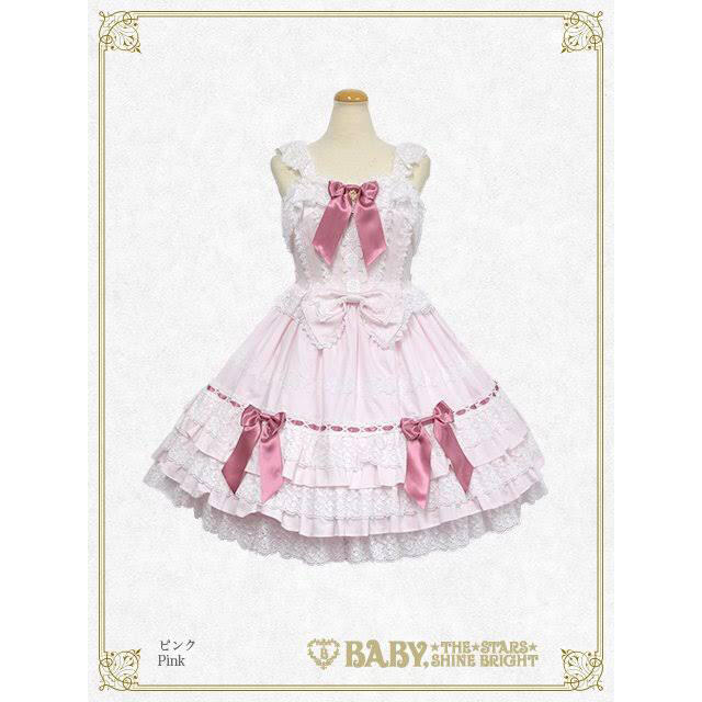 BABY,THE STARS SHINE BRIGHT(ベイビーザスターズシャインブライト)のDreaming LaceJSK※今だけ値下げ予定 レディースのワンピース(ひざ丈ワンピース)の商品写真