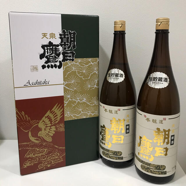 朝日鷹 一升 2本(化粧箱込み)