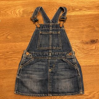 ベビーギャップ(babyGAP)のデニム　ワンピース　ジャンパースカート　90(ワンピース)