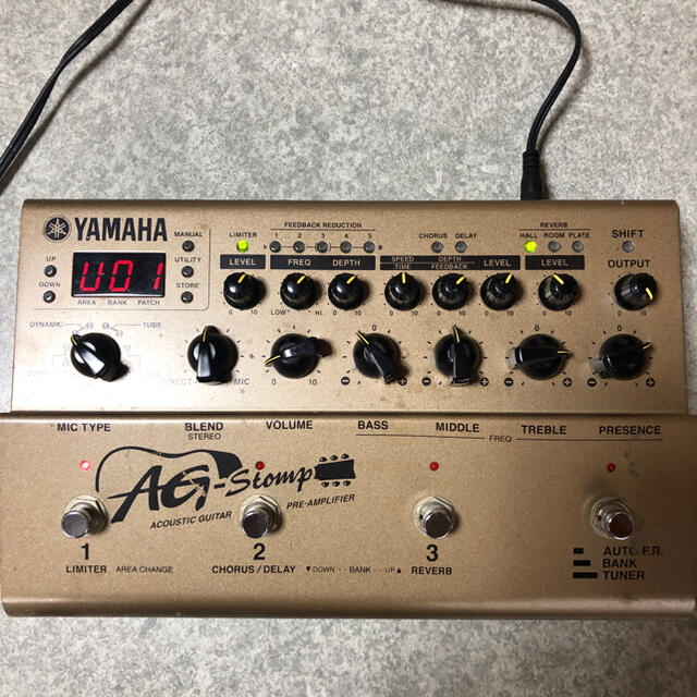 ヤマハ(ヤマハ)のYAMAHA AG STOMP 楽器のギター(エフェクター)の商品写真