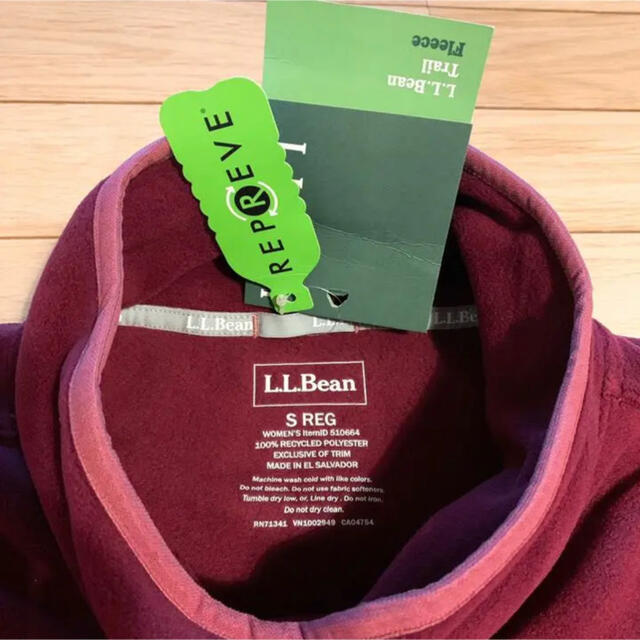 L.L.Bean(エルエルビーン)のL.L.Bean エルエルビーン 新品 フリース プルオーバー ファネルネック レディースのジャケット/アウター(ブルゾン)の商品写真