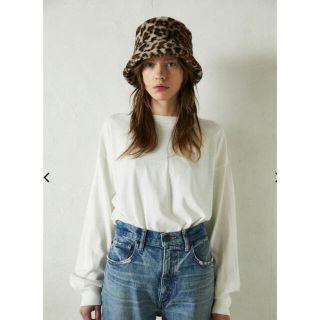 マウジー(moussy)のmoussy NATECH CROPPED トップス(カットソー(長袖/七分))