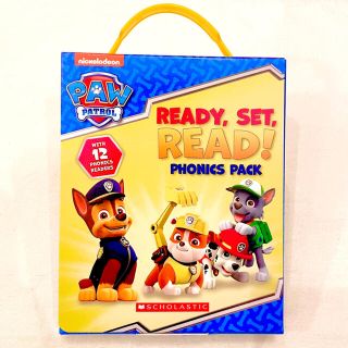 ディズニー(Disney)の【新品】パウパトロール 英語絵本12冊,BOX付き paw patrol 知育(絵本/児童書)