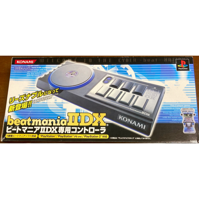 KONAMI(コナミ)の超美品 beatmania ビートマニア IIDX 専用コントローラ PS2 エンタメ/ホビーのゲームソフト/ゲーム機本体(家庭用ゲーム機本体)の商品写真