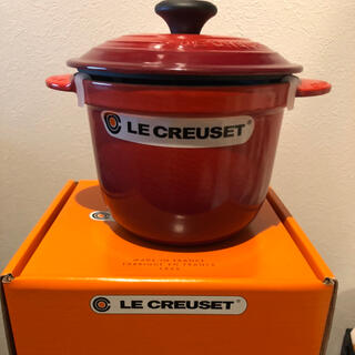 ルクルーゼ(LE CREUSET)のル・クルーゼ　ココットエブリィ18  レッド　国内正規品　新品未使用(鍋/フライパン)