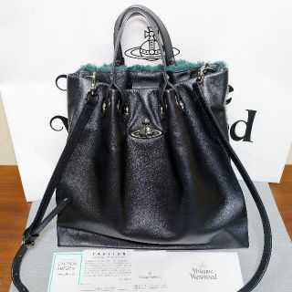 ヴィヴィアンウエストウッド(Vivienne Westwood)の 牛革 ヴィヴィアンウエストウッド ショルダー ハンドバッグ(ハンドバッグ)