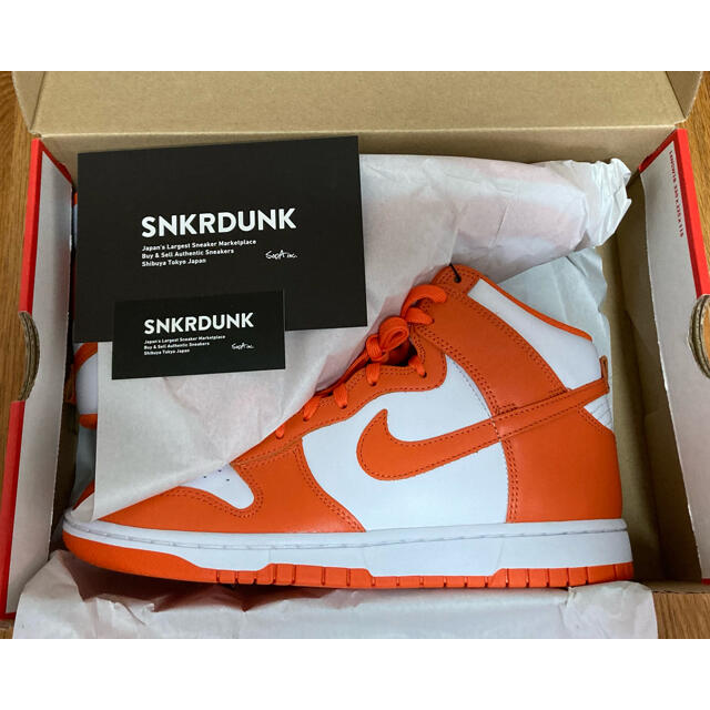 NIKE DUNK HIGH Orange Blaze "Syracuse"