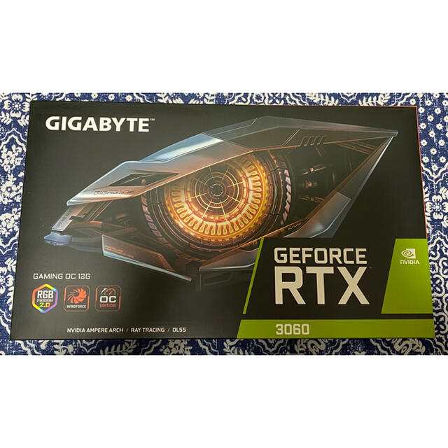 GIGABYTE RTX3060 GAMING OC 12G 3連ファンモデル