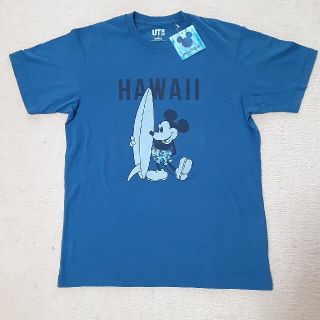 ユニクロ(UNIQLO)の日本未発売　ハワイミッキーTシャツ　新品(Tシャツ/カットソー(半袖/袖なし))