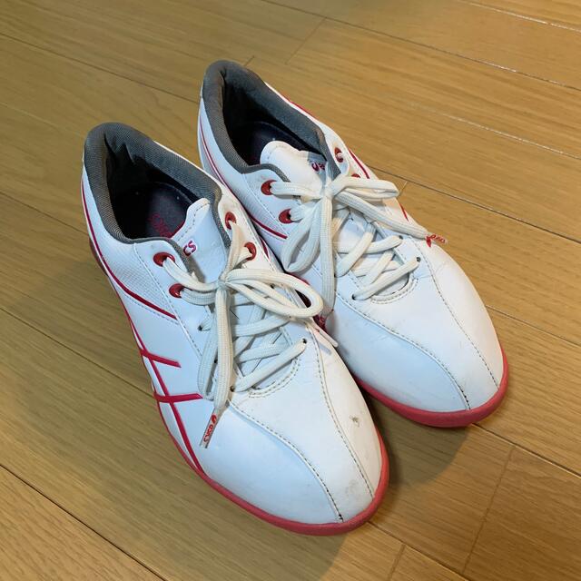 asics(アシックス)のゴルフシューズ　レディース 23cm スポーツ/アウトドアのゴルフ(シューズ)の商品写真