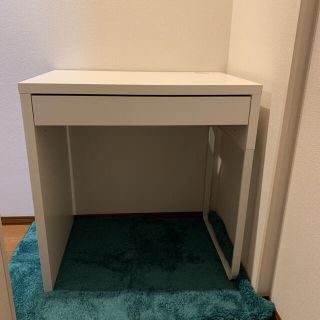 イケア(IKEA)のIKEA MICKE ミッケ 学習机　（小さめ）(学習机)