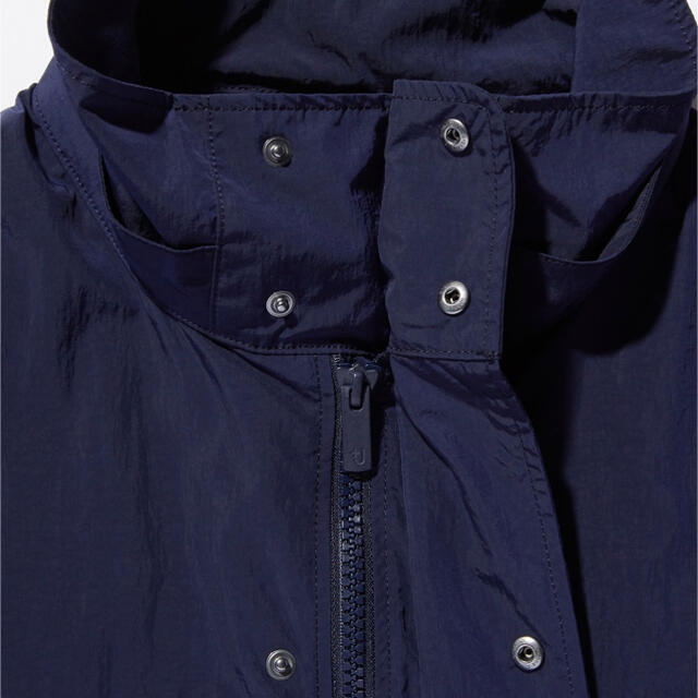 UNIQLO - オーバーサイズフーデッドハーフコートの通販 by K UNIQLO - オーバーサイズフーデッドハーフコートの通販 by K