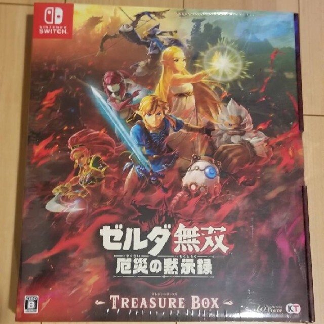 コーエーテクモネット【新品未開封】ゼルダ無双 厄災の黙示録 TREASURE BOX Switch