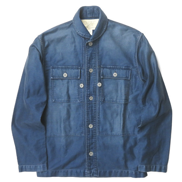 RRL - RRL WHEELER CPO OVERSHIRT ショールカラーシャツ メンズの通販