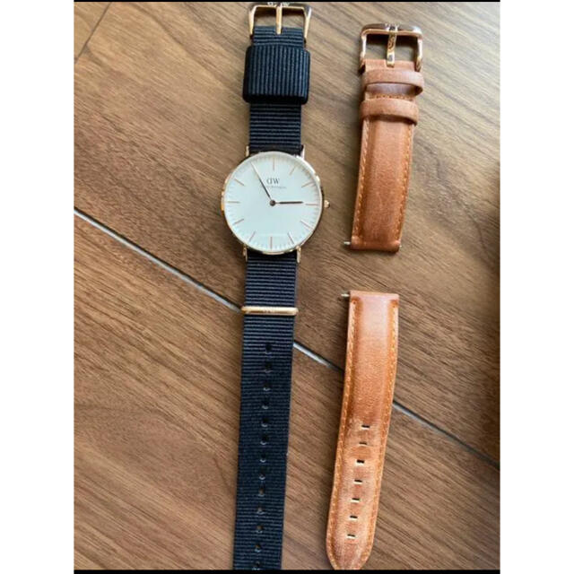 Daniel Wellington(ダニエルウェリントン)の腕時計 ダニエルウェリントン36mm　ベルト2本付き レディースのファッション小物(腕時計)の商品写真