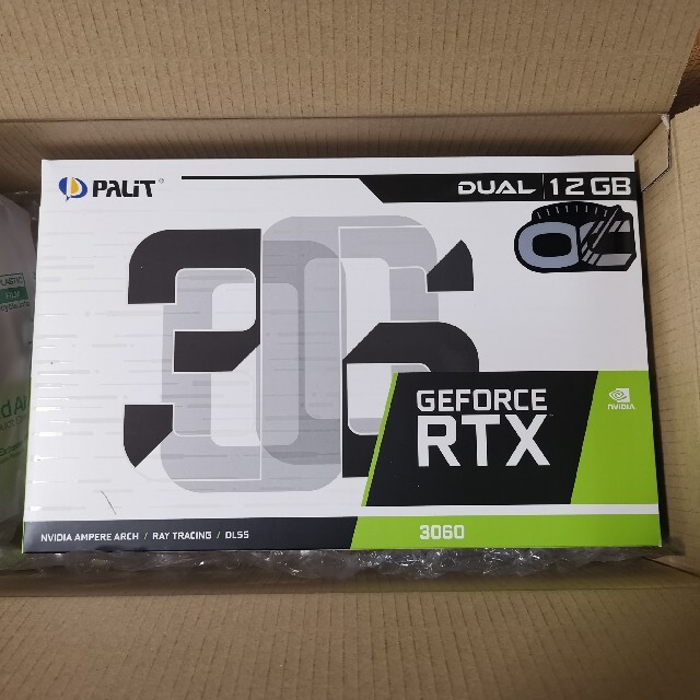 Palit GeForce RTX 3060 Dual OC 12GB スマホ/家電/カメラのPC/タブレット(PCパーツ)の商品写真