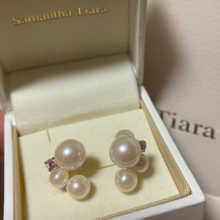 サマンサティアラ(Samantha Tiara)のサマンサティアラ！紗栄子コラボ　パール　イヤカフ(イヤリング)