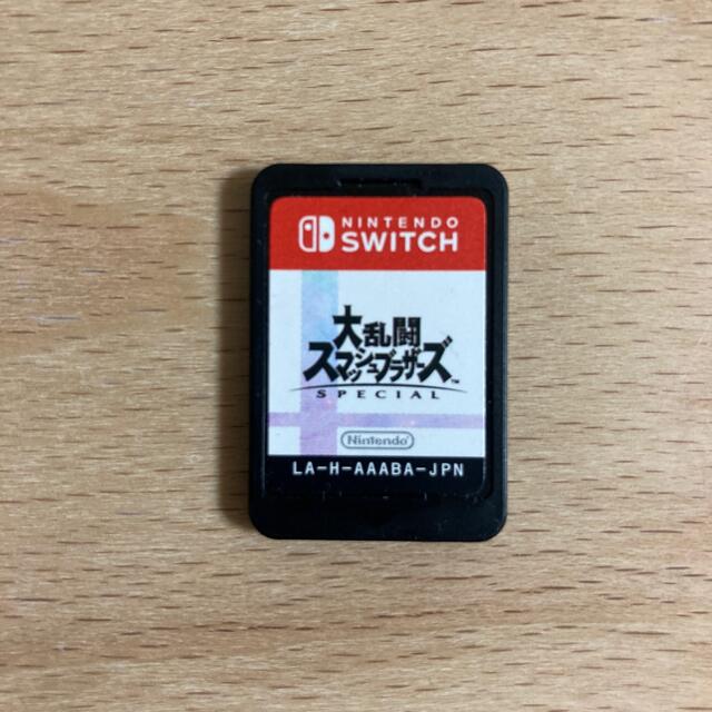 Nintendo Switch(ニンテンドースイッチ)の大乱闘スマッシュブラザーズ　ソフトのみ　中古 エンタメ/ホビーのゲームソフト/ゲーム機本体(家庭用ゲームソフト)の商品写真