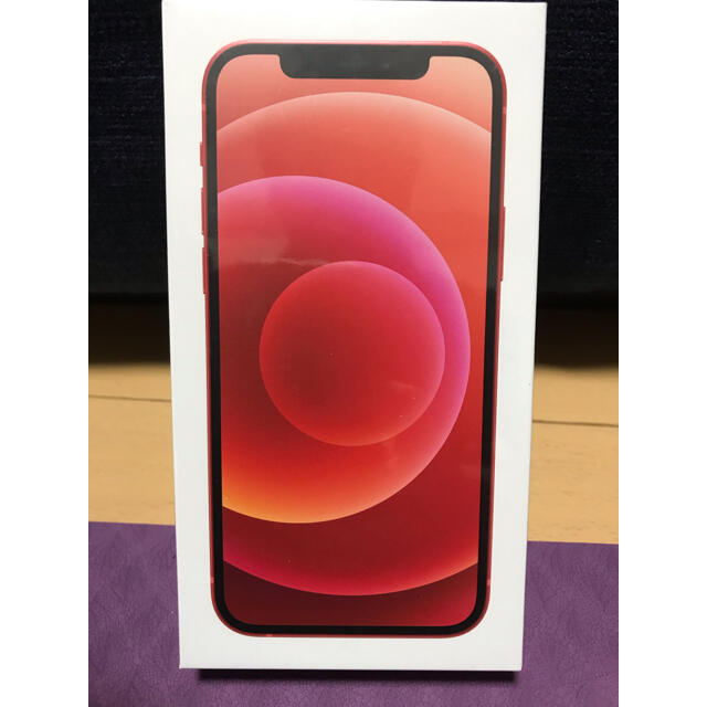 スマートフォン本体 【完全未開封】iPhone12 Red 64GB