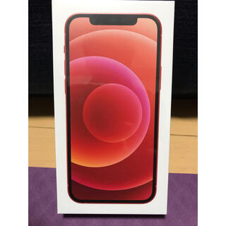 アップル(Apple)の【完全未開封】iPhone12 Red 64GB(スマートフォン本体)