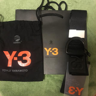 ワイスリー(Y-3)の新品正規品Y-3 ベルト 2016ss ブラック Lサイズ(ベルト)